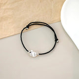 Shell Rabbit Cat Red Rope Bracelet Lucky Jewelry for Girls
