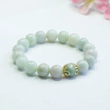 Natural Jadeite Bracelet Ethnic Style Men Women Charms Jewelry