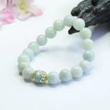 Natural Jadeite Bracelet Ethnic Style Men Women Charms Jewelry