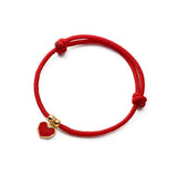 Adjustable Braided Red Rope Bracelet Love Hand Rope