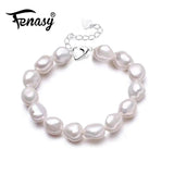 Baroque Pearl Bracelet Big Beads Jewelry Gift