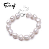 Baroque Pearl Bracelet Big Beads Jewelry Gift