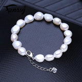 Baroque Pearl Bracelet Big Beads Jewelry Gift