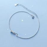 925 Sterling Silver Infinite Long Women's Bracelet