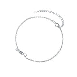 925 Sterling Silver Infinite Long Women's Bracelet