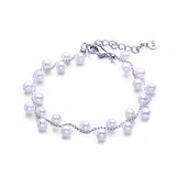 Double Layer Freshwater Pearl Bracelet for Women