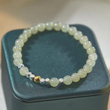 High-End Natural Hetian Jade Bracelet for Women