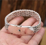 925 Silver Thai Silver Bracelet Retro Ethnic Wind