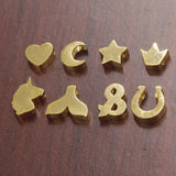 Personalized Initial Letter Name Bracelet Couple Heart Charms Chain