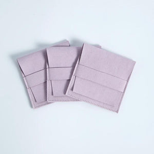 Microfiber Wedding Gift Candy Bags 8x8cm - Logo Printing
