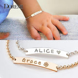 DOREMI Stainless Steel Bracelet Women Child Bangle
