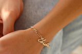Personalized Name Bracelet for Her, Customized Gift, Dainty Name Bracelet