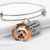 Personalized Photo Bangle Bracelet with Picture
