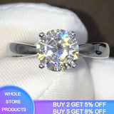 2.0ct CZ Wedding Band High CZ Jewelry R128
