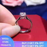 2.0ct CZ Wedding Band High CZ Jewelry R128