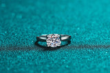 Cubic Zircon Tibetan Silver Rings Women Wedding Band Gift Jewelry