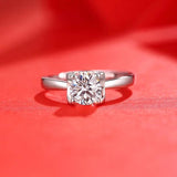 Cubic Zircon Tibetan Silver Rings Women Wedding Band Gift Jewelry