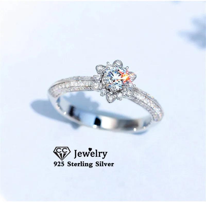 CZ Wedding Rings Women Engagement Bridal CZ Fine Jewelry CC3185