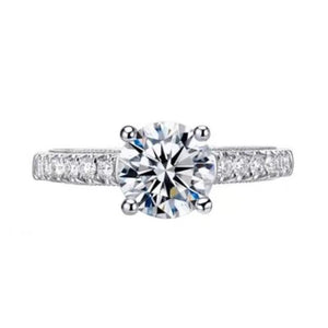 Tibetan Silver Zircon Rings for Women