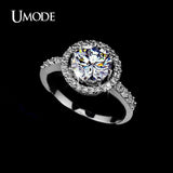 Cubic Zirconia Engagement Wedding Ring UR0012