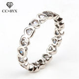 Vintage Heart To Heart Blackened Oxidation Ring
