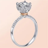 Zirconia Stone Bridal Wedding Engagement Ring