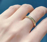 4mm Stainless Steel Couple Wedding Band Rings