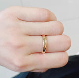 4mm Stainless Steel Couple Wedding Band Rings
