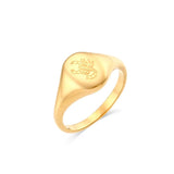 Dainty 12 Constellation Pattern Rings Stainless Steel Tarnish Jewelry