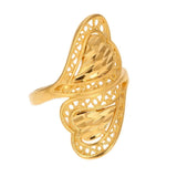Health Brass Wedding Ring for Women Ethiopian Somali Kuwait Rings