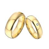 Classic Tungsten Carbide Wedding Rings Set 4/6/8/10mm