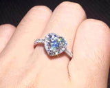 Heart Rings For Women Finger Ring Romantic Birthday Gift For Girlfriend