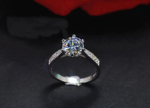 Sparkling Cubic Zirconia Wedding Rings for Women