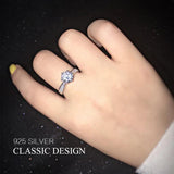 Sparkling Cubic Zirconia Wedding Rings for Women