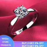 Tibetan Silver Rings 5A Zirconia Wedding Bands Bride Jewelry