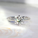 Sterling CZ Bridal Wedding Ring CC1628