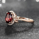 Natural Ruby Tibetan Silver Ring Jewelry Anniversary Gift