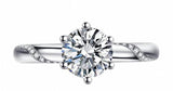 Women's Tibetan Silver Ring with Natural Zirconia Stone