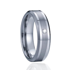 6mm Tungsten Carbide Wedding Band Ring for Men and Women