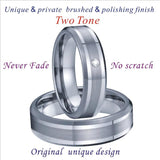 6mm Tungsten Carbide Wedding Band Ring for Men and Women