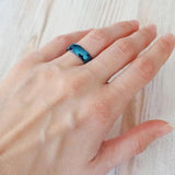Classic Smooth Wedding Ring Silver Stainless Steel Couples Gift