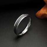 Women's Stainless Steel Wedding Engagement Ring Band