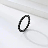 3MM Braided Shape Ring Stainless Steel Couple Ring