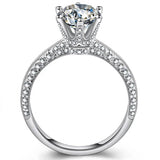 CC CZ Wedding Ring Women 1.25ct Engagement Bijoux Drop CC1628