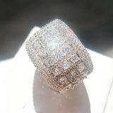 CC Hyperbole Cubic Zirconia Bridal Wedding Ring CC3134