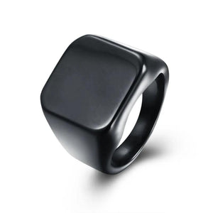 Titanium Steel Men's Ring - High Quality Jewelry