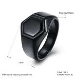 Europe & US Silver Men's Ring, S925 Silver Jewelry