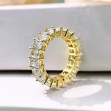 Plated Rhinestone Rings for Women - Bridal Wedding Jewelry
