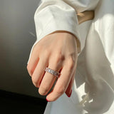 Plated Rhinestone Rings for Women - Bridal Wedding Jewelry