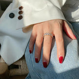 Plated Rhinestone Rings for Women - Bridal Wedding Jewelry